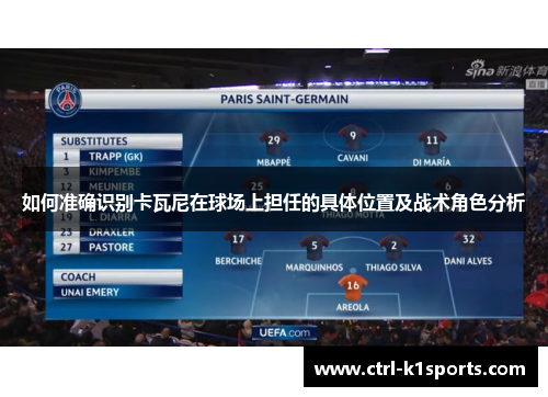 如何准确识别卡瓦尼在球场上担任的具体位置及战术角色分析