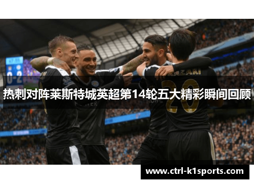 热刺对阵莱斯特城英超第14轮五大精彩瞬间回顾